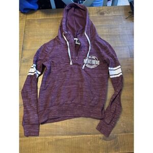 LE Martha's Vineyard Hoodie 1/4 Zip Size XS